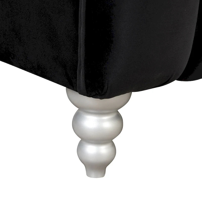 Canapé rembourré en peluche néerlandaise