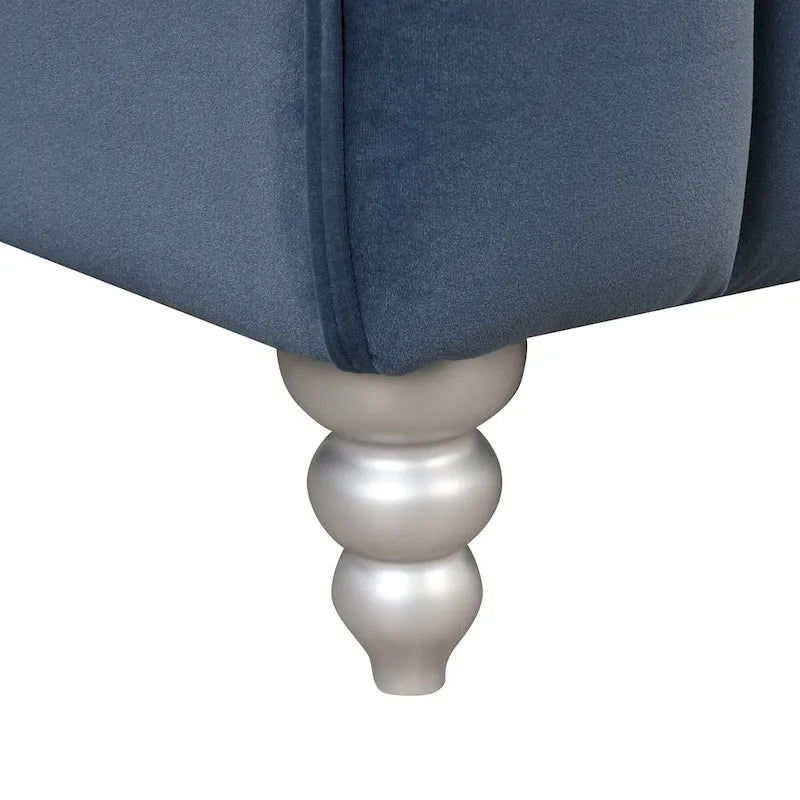 Canapé rembourré en peluche néerlandaise