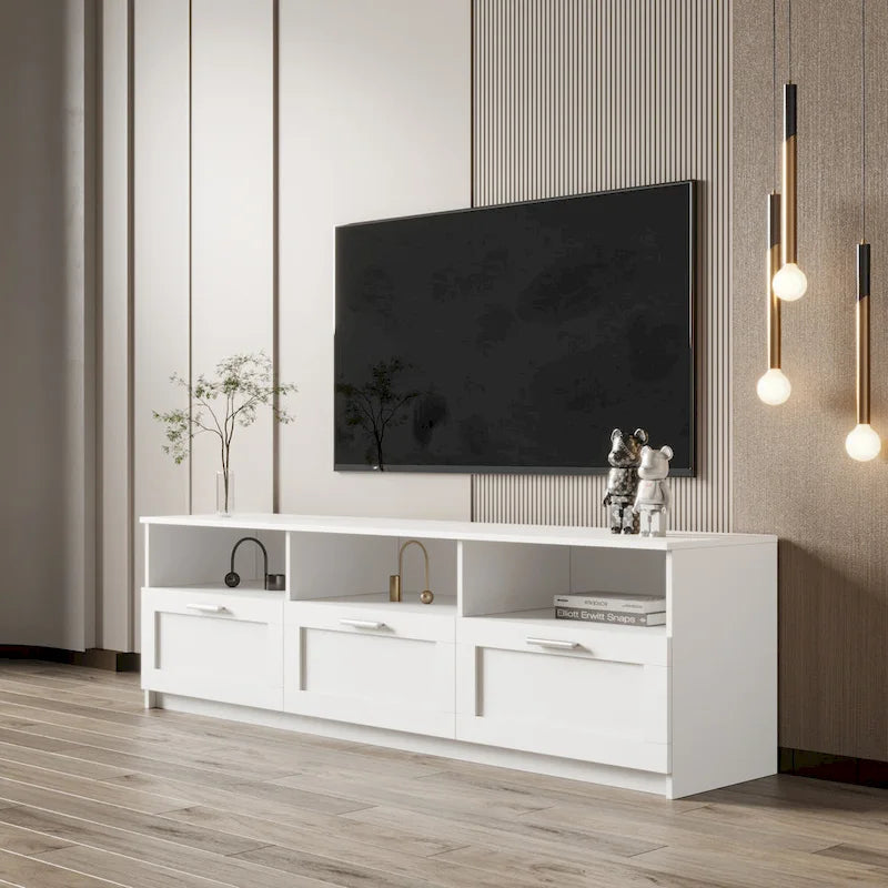 70.87 TV Stand with 3 Storage Spaces & 3 Drawers
