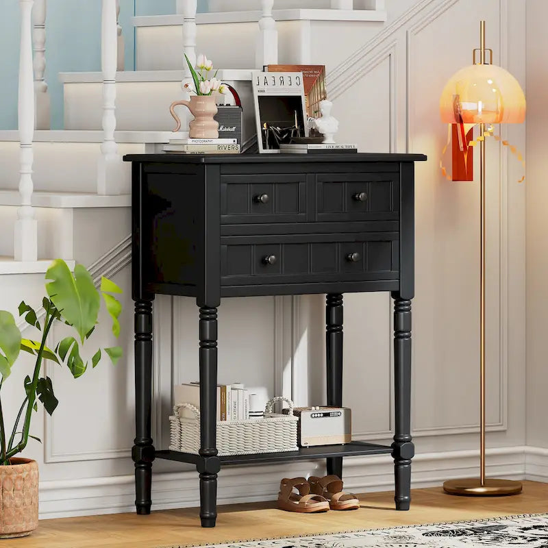 Narrow Console Table Slim Sofa Table