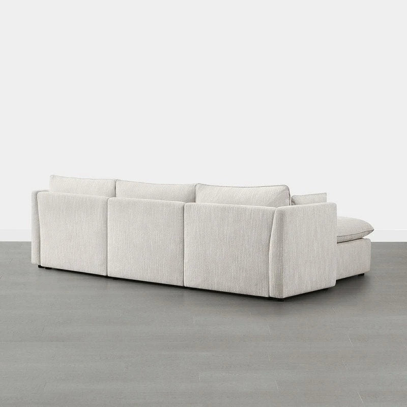 Cypress L-shape Sectional Couches Modular Sofa with Ottoman