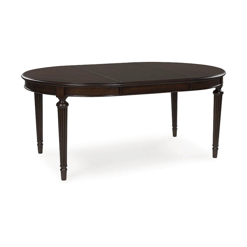 Signature Design by Ashley Lavinton Brown Dining Extension Table - 47.75 W x 72 D x 30.25 H