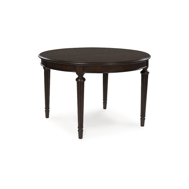 Signature Design by Ashley Lavinton Brown Dining Extension Table - 47.75 W x 72 D x 30.25 H