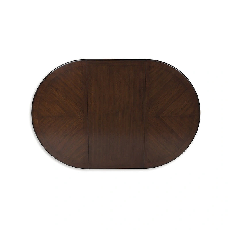 Signature Design by Ashley Lavinton Brown Dining Extension Table - 47.75 W x 72 D x 30.25 H