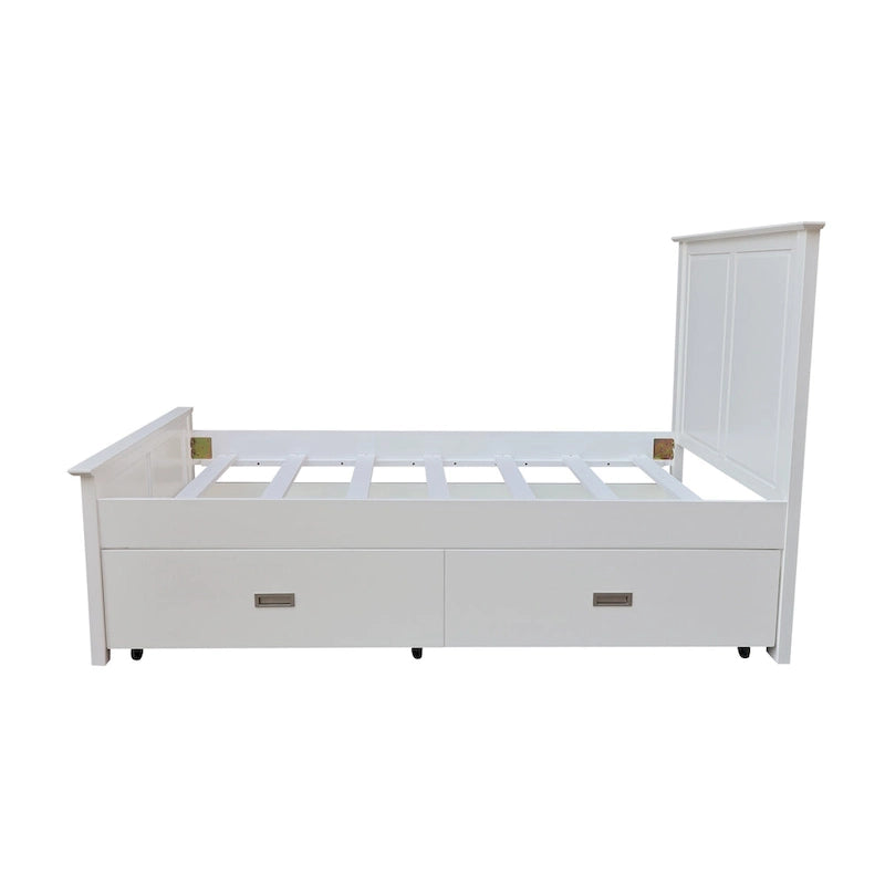 Heritage Solid Wood Twin Trundle Bed