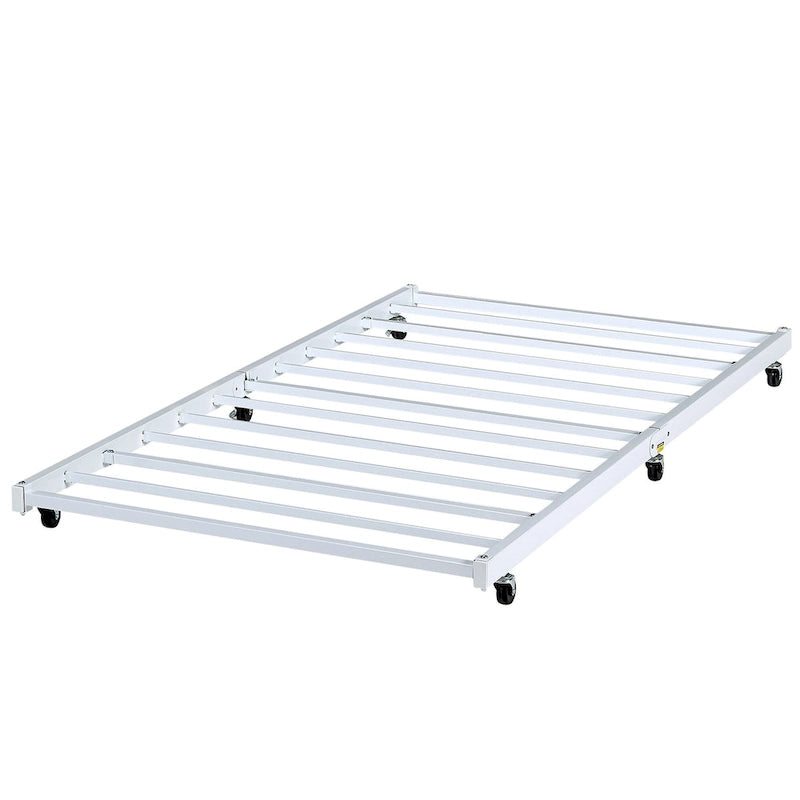 VECELO Twin Trundle Bed Frame Only