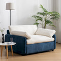 50 fauteuils individuels surdimensionnés en chenille