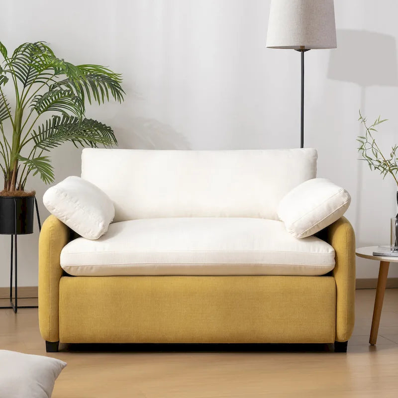 50 fauteuils individuels surdimensionnés en chenille