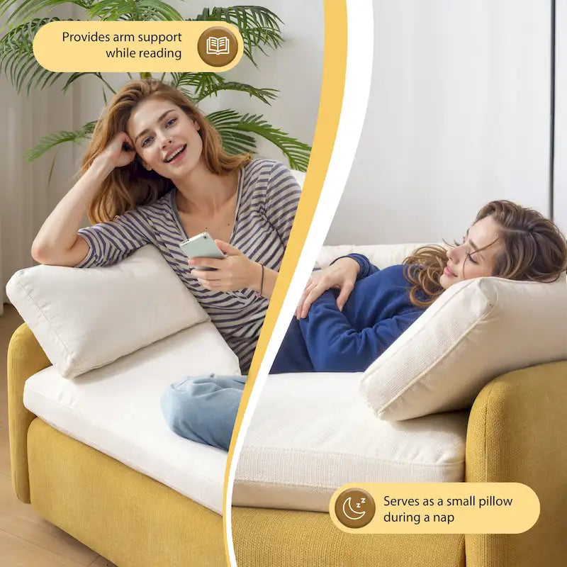 50 fauteuils individuels surdimensionnés en chenille