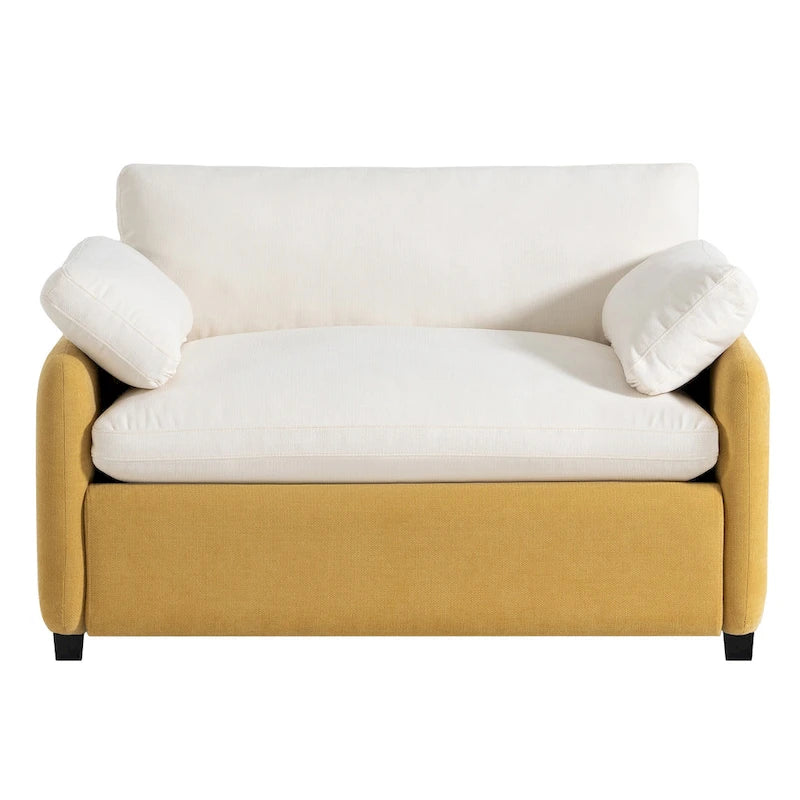 50 fauteuils individuels surdimensionnés en chenille