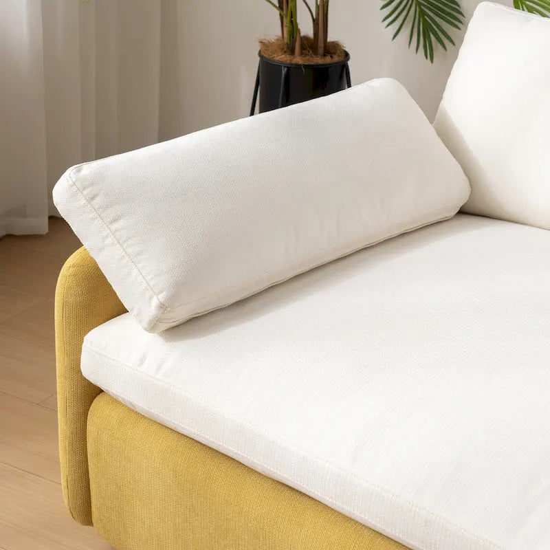 50 fauteuils individuels surdimensionnés en chenille
