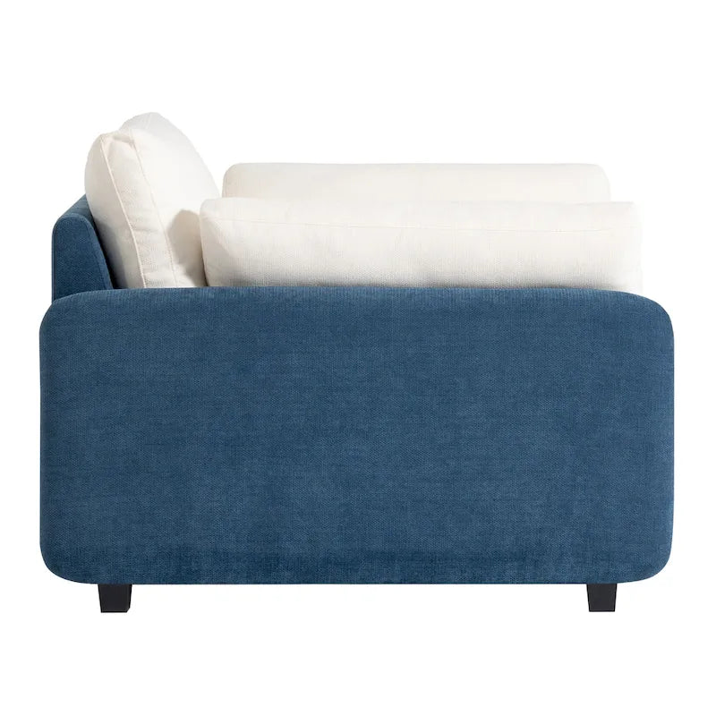 50 fauteuils individuels surdimensionnés en chenille