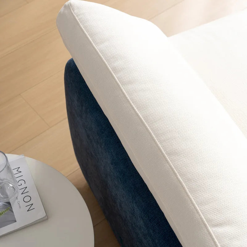 50 fauteuils individuels surdimensionnés en chenille
