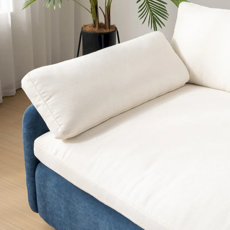 50 fauteuils individuels surdimensionnés en chenille