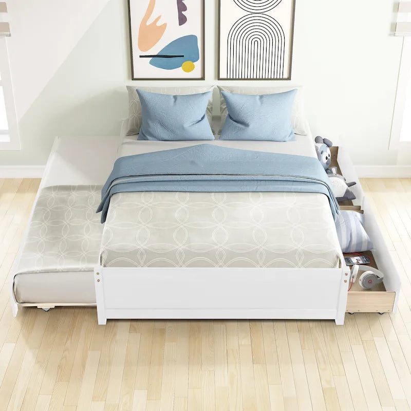 Fill Bed with Twin Size Trundle