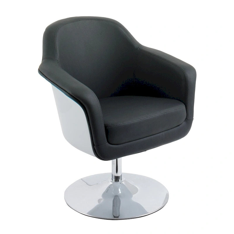CorLiving Modern Bonded Leather Accent Chair