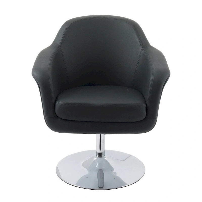 CorLiving Modern Bonded Leather Accent Chair