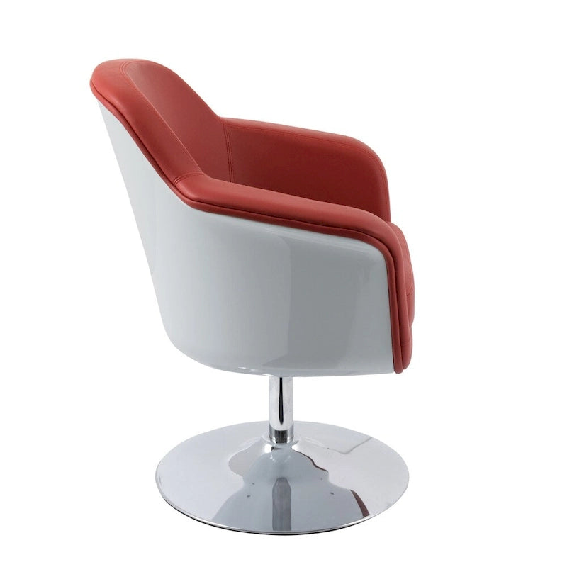 CorLiving Modern Bonded Leather Accent Chair