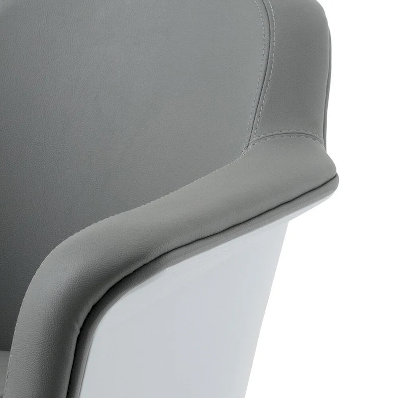 CorLiving Modern Bonded Leather Accent Chair