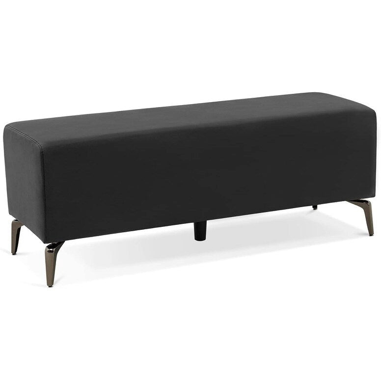 MCombo Waiting Room Chairs for Entryway and Store, Faux Leather W704