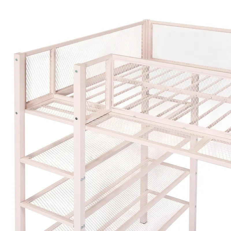 Twin Size Metal Loft Bed