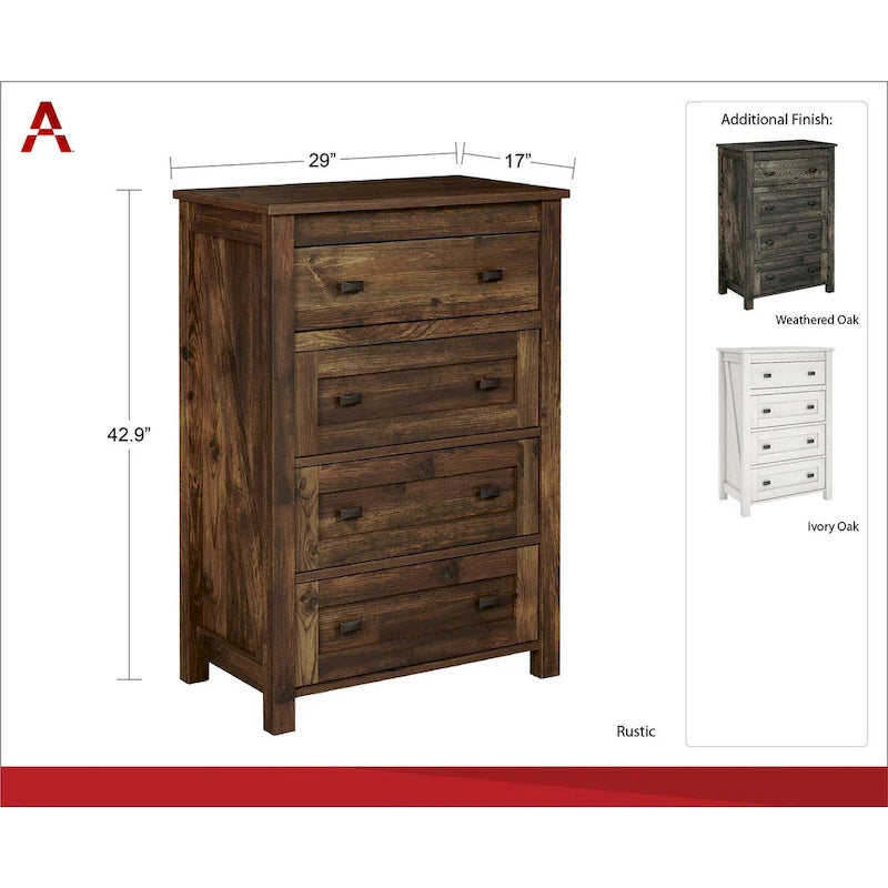 Commode à 4 tiroirs