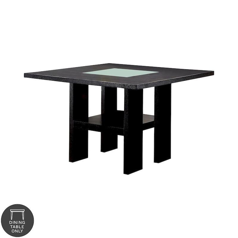 Strick & Bolton Lange 54-inch Square Light-up Counter Height Wood Dining Table
