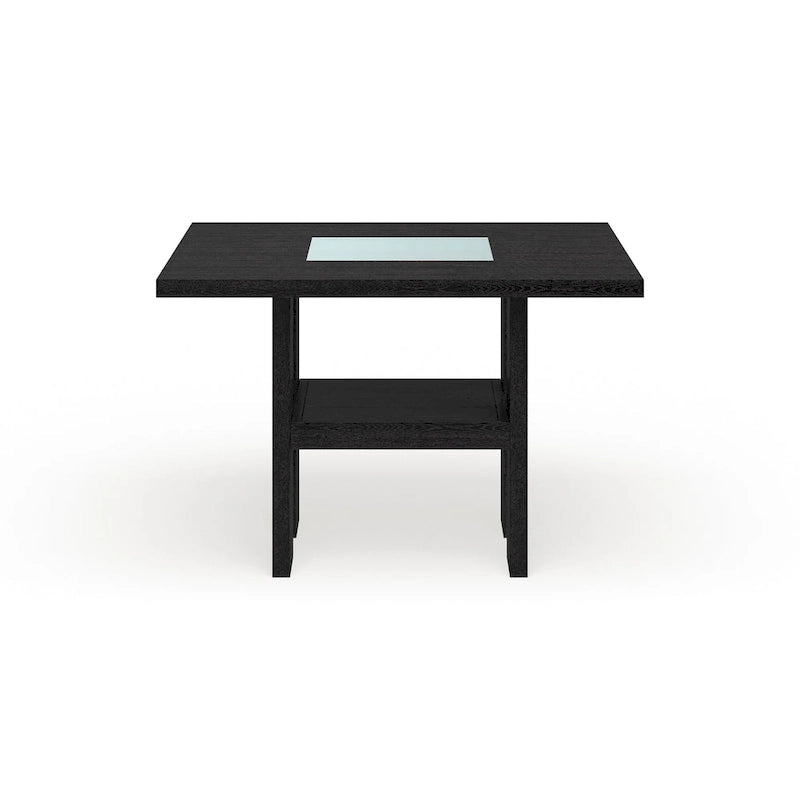 Strick & Bolton Lange 54-inch Square Light-up Counter Height Wood Dining Table