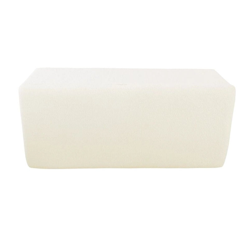 HomePop Sherpa Upholstered Storage Bench - Cream