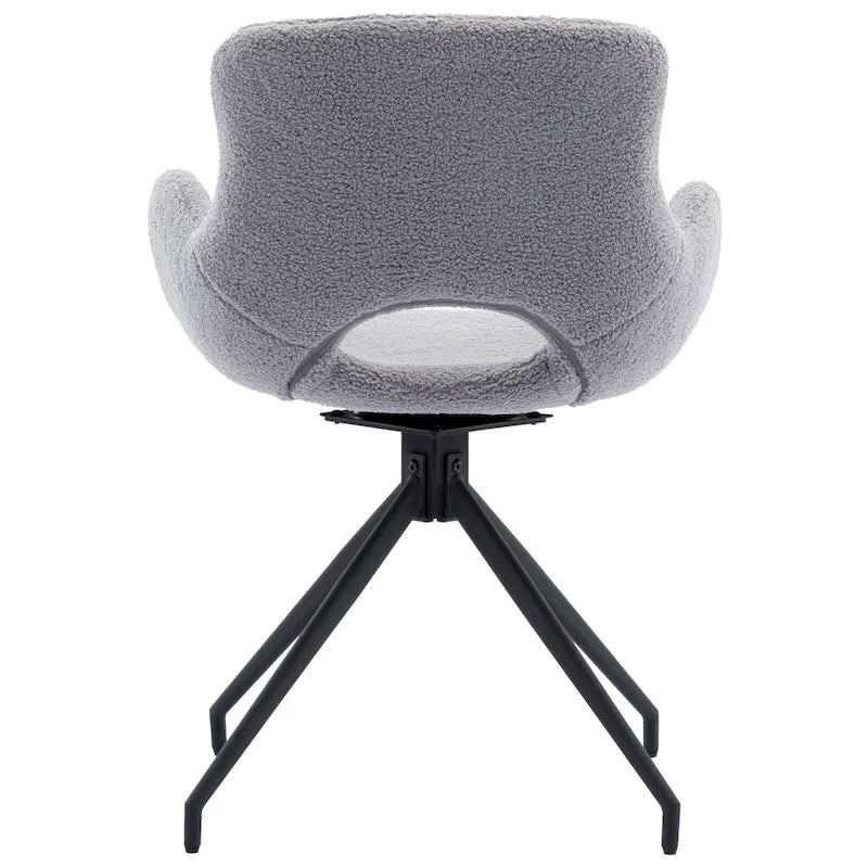 Swivel Dining Accent Chairs Set of 2 - N/A