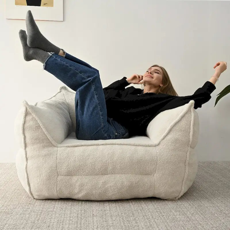 1 Seater Bean Bag Chairs for Living Room