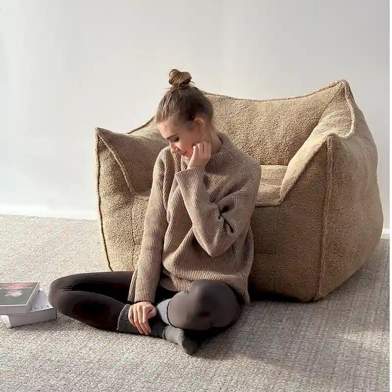 1 Seater Bean Bag Chairs for Living Room