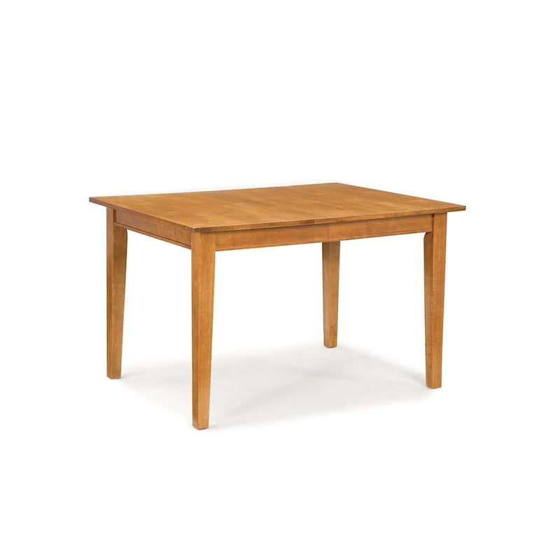 Arts and Crafts Rectangular Dining Table (with extending leaf) by Home Styles
