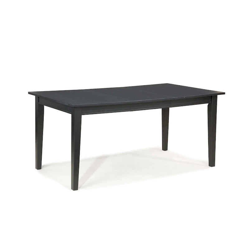 Arts and Crafts Rectangular Dining Table (with extending leaf) by Home Styles