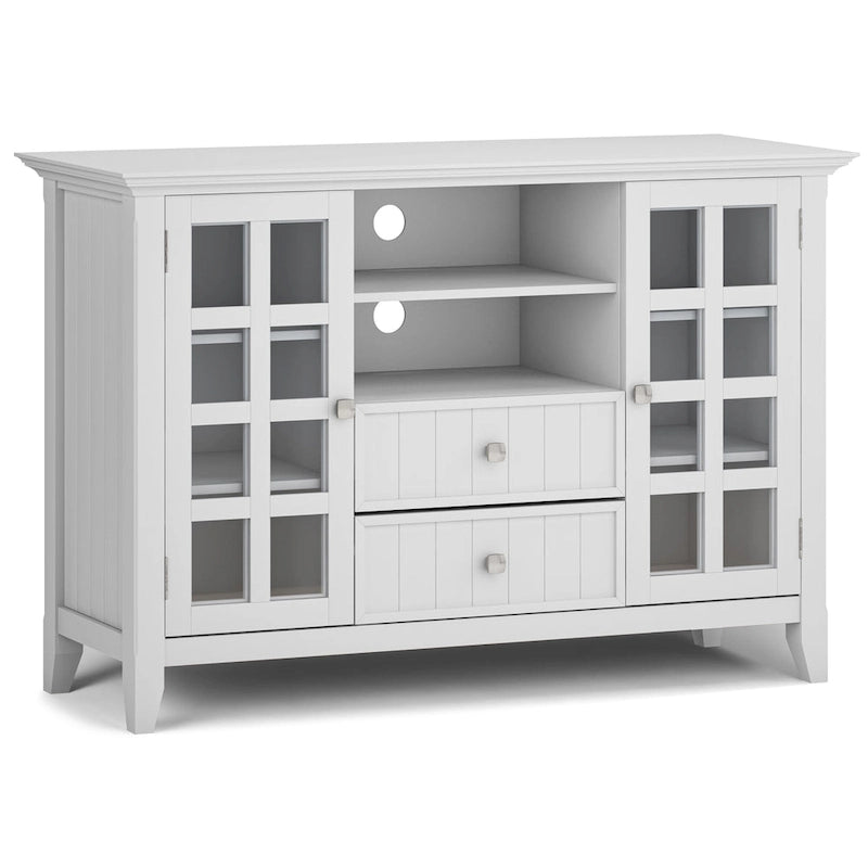 WYNDENHALL Normandy SOLID WOOD 53 inch Wide TV Media Stand For TVs up to 60 inches