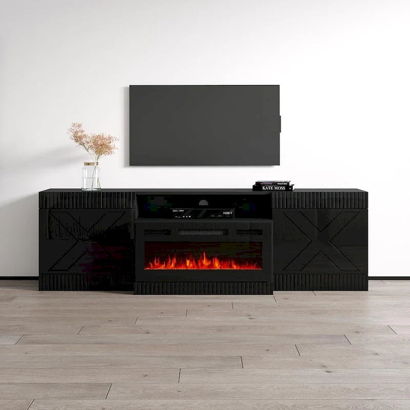 BL-01 Meuble TV avec cheminée