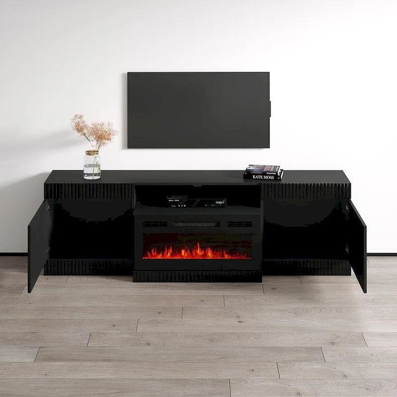 BL-01 Meuble TV avec cheminée