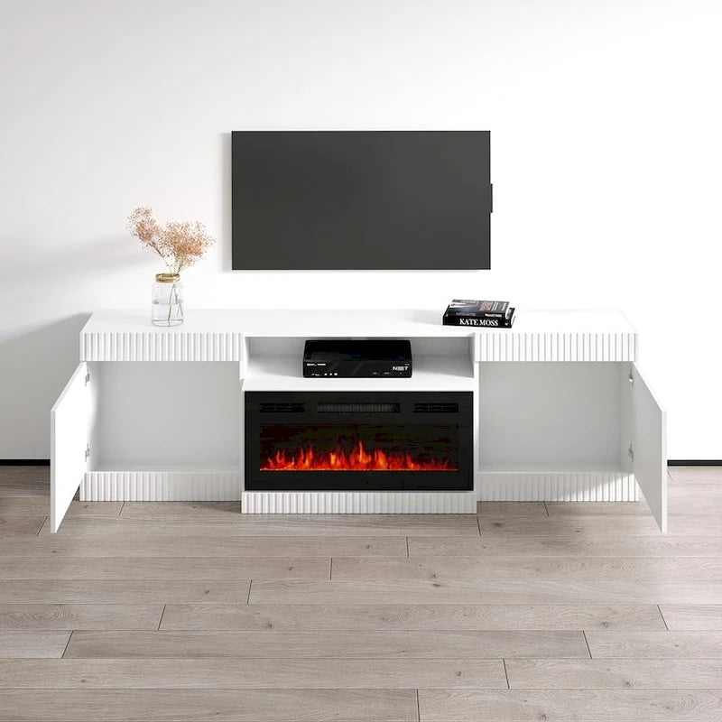 BL-01 Meuble TV avec cheminée