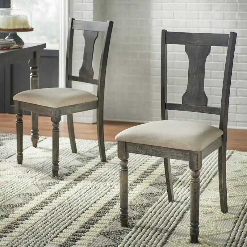 Chaises de salle à manger Burntwood (lot de 2)