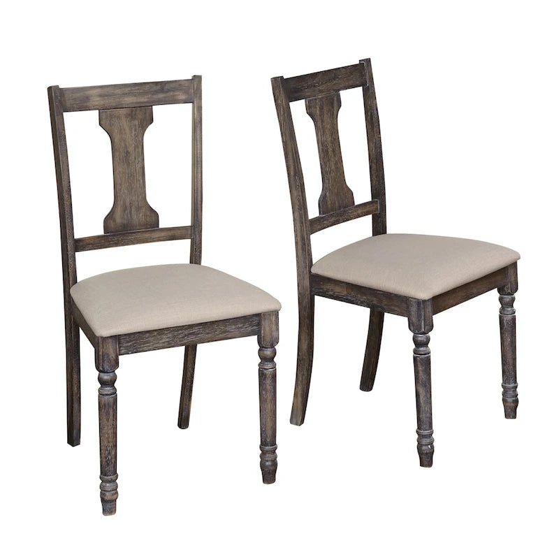 Chaises de salle à manger Burntwood (lot de 2)