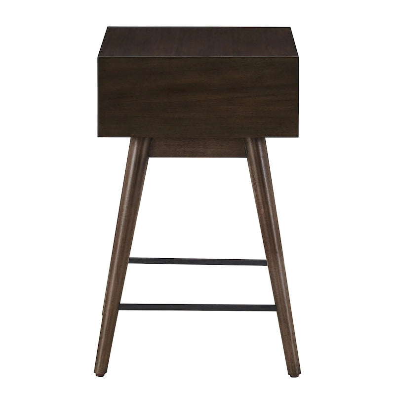 Aksel Wood 1-drawer End Table by iNSPIRE Q Modern