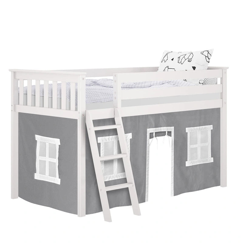 Max and Lily Cotton Underbed Curtain Square