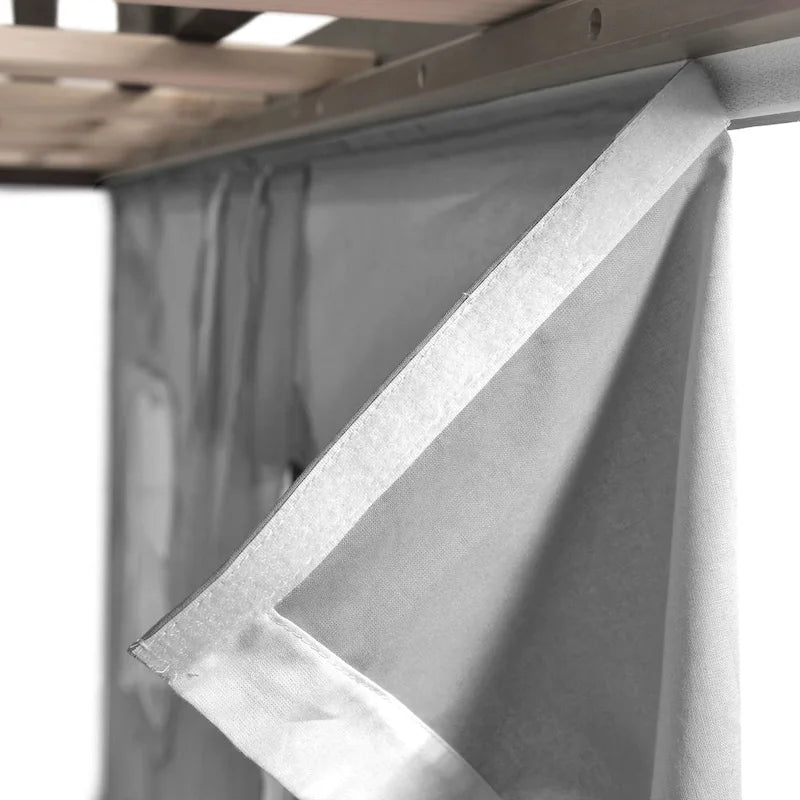 Max and Lily Cotton Underbed Curtain Square