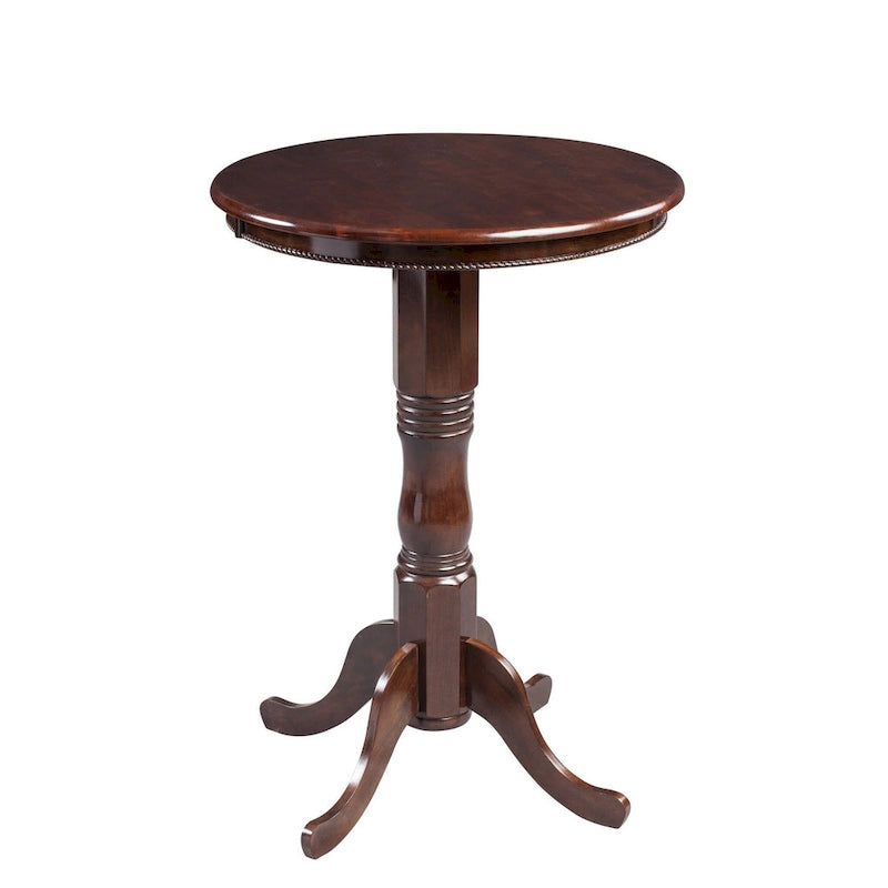 Spectator Round Wood Pub Table