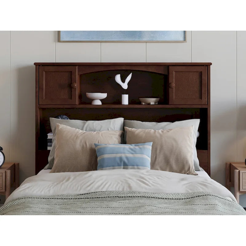 Hadley Platform Bed with Panel Footboard and Twin XL Trundle
