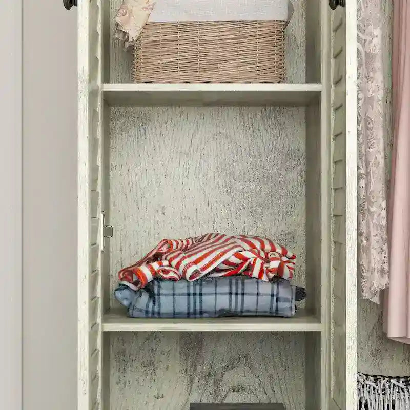 Bedroom Armoire Closet Armoire Wardrobe Closet Clothing Rod Drawer