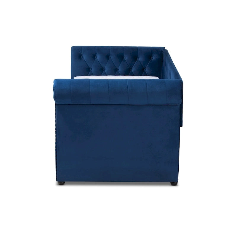 Carbon Loft Zoltowski Tufted Contemporary Daybed with Trundle