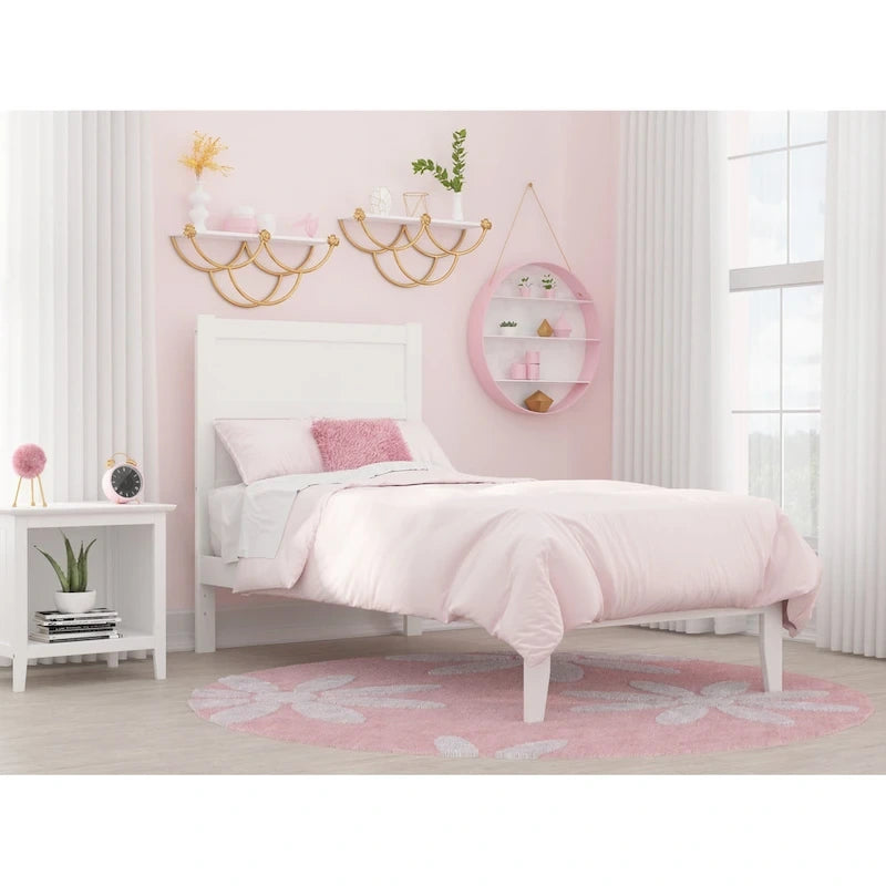 NoHo Twin Bed in White