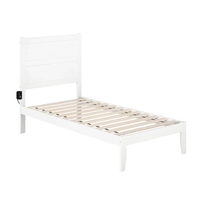 NoHo Twin Bed in White