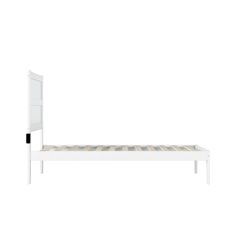 NoHo Twin Bed in White